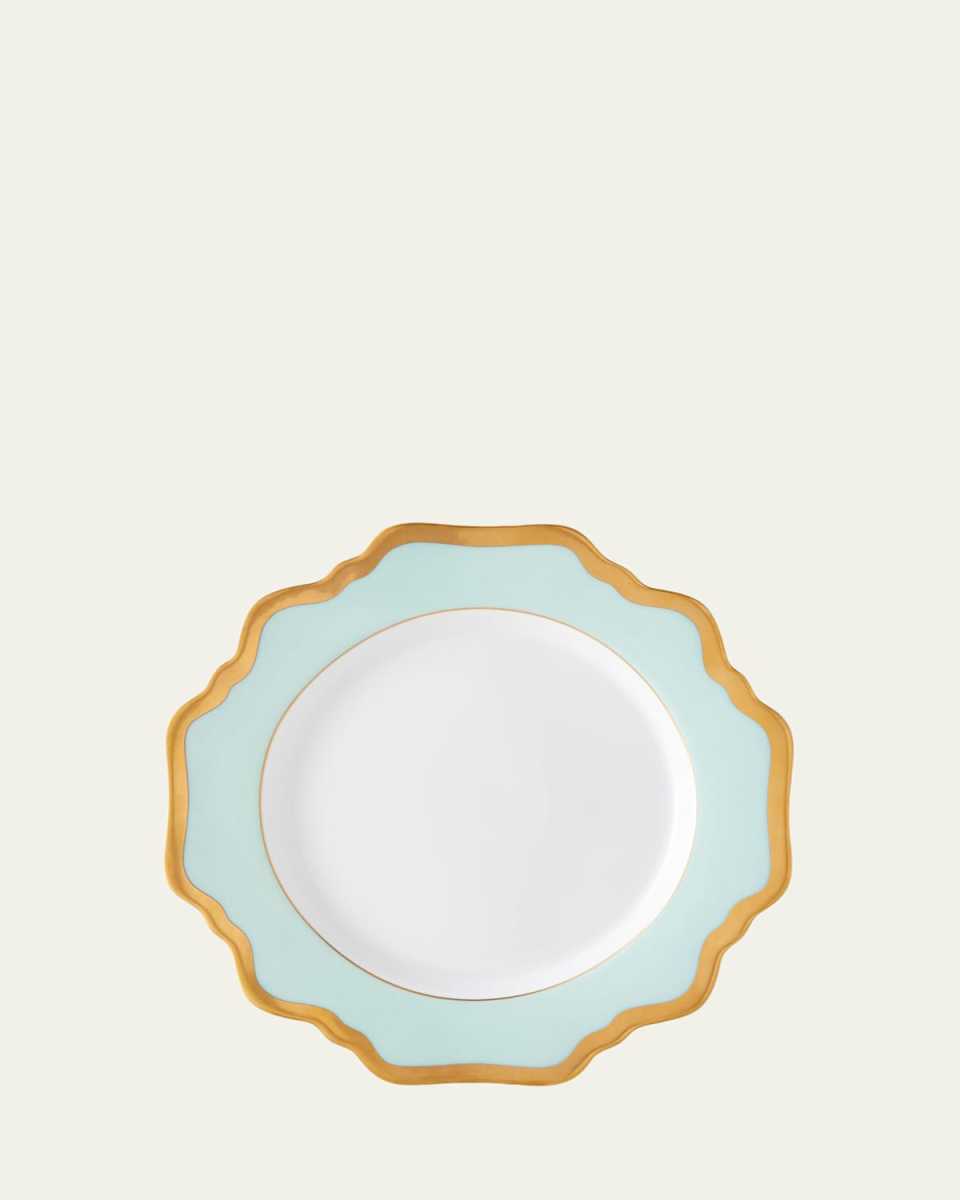 Aqua Rimmed Bread & Butter Plate